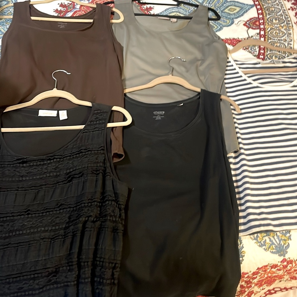 Chico’s Sleeveless Tanks Sold in a Lot